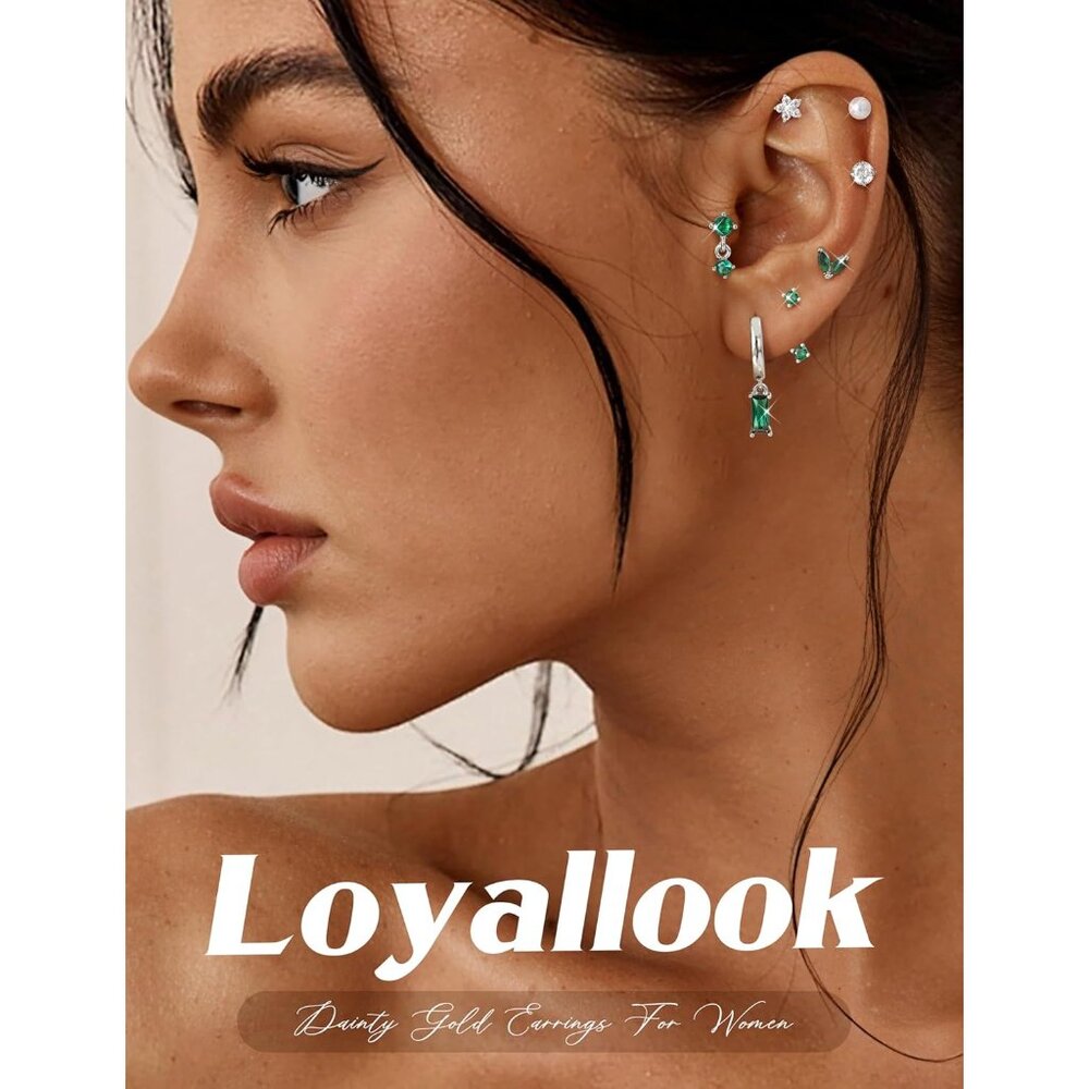 Comfortable Flat Back Stud Earrings For Sensitive… - image 3